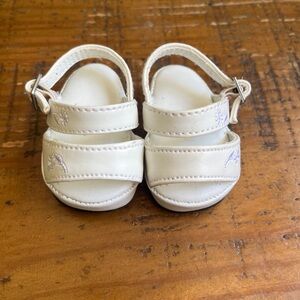Vintage American Girl White Sandals